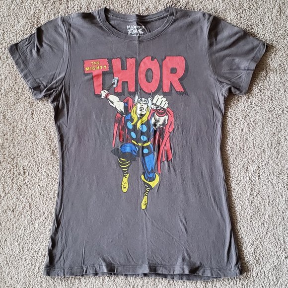 The Mighty Thor Mighty Fine presents Marvel comics vintage graphic tee - Picture 1 of 3